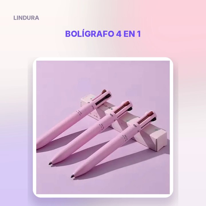 Bolígrafo de maquillaje 4 en 1